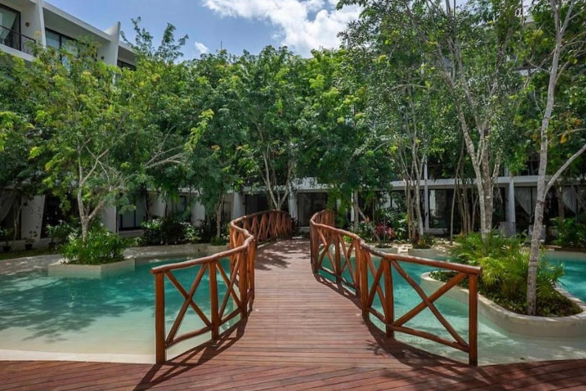 Condo Jungle Apartment & Private Patio Tulum Exterior photo