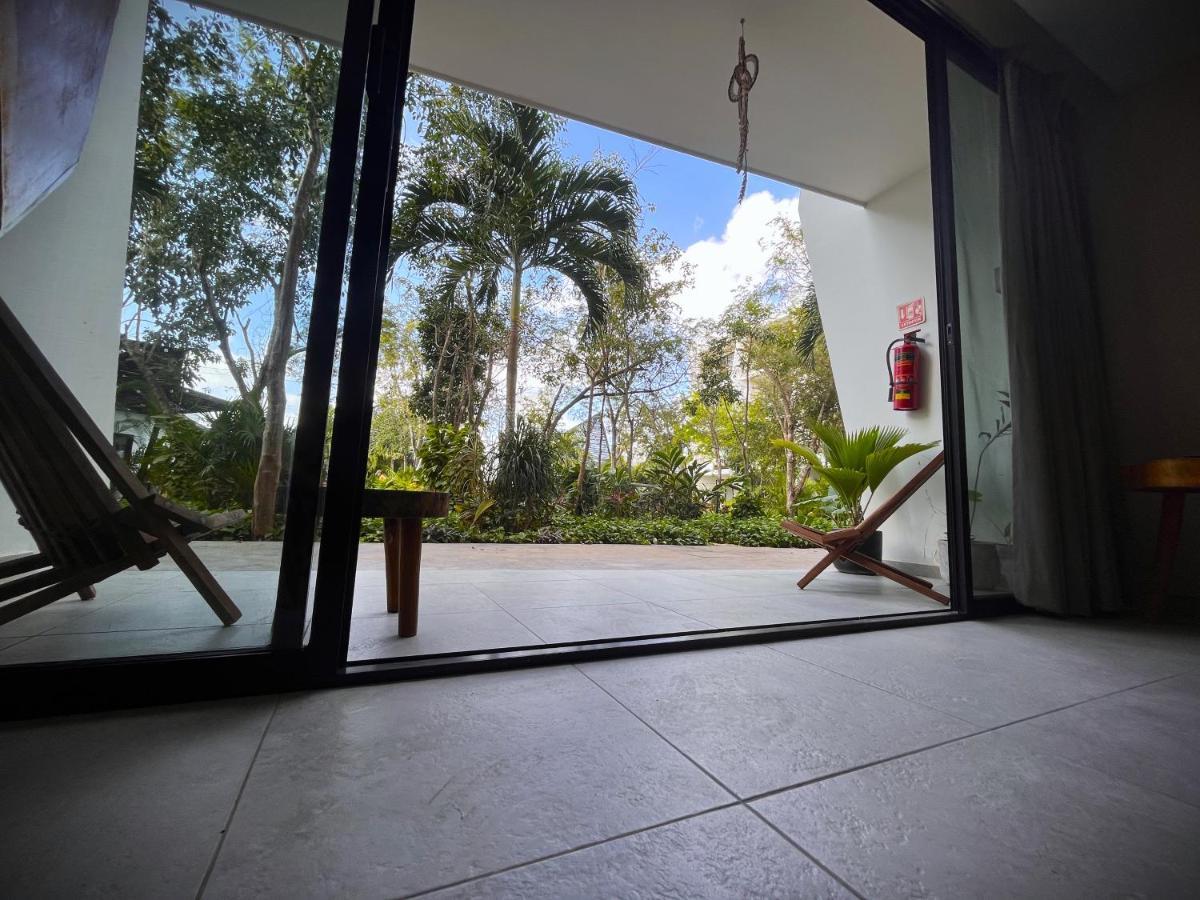 Condo Jungle Apartment & Private Patio Tulum Exterior photo